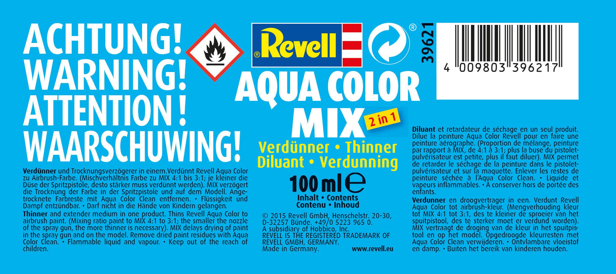 064-39621 - Aqua Color Mix, 100ml